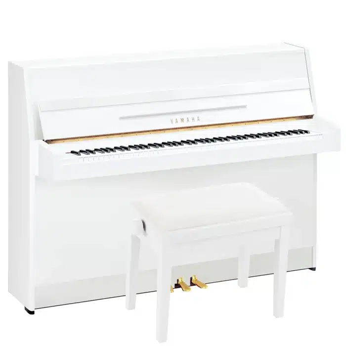 yamaha b1 piano droit blanc laqué