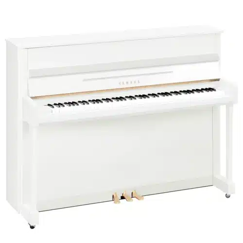 yamaha b2 piano droit blanc laqué