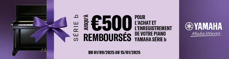 promo 2025 Yamaha Série B