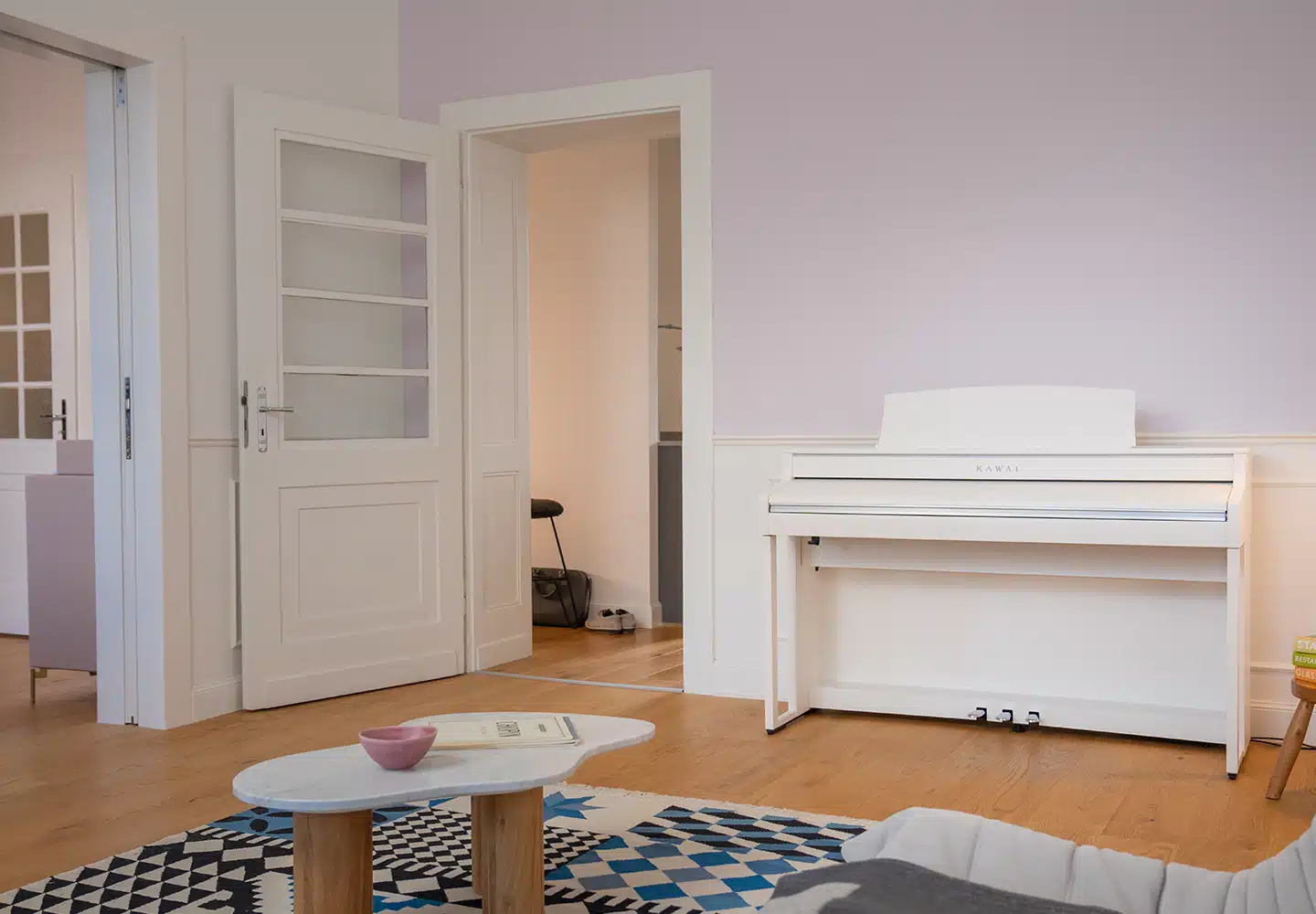kawai ca 501 piano numérique meuble