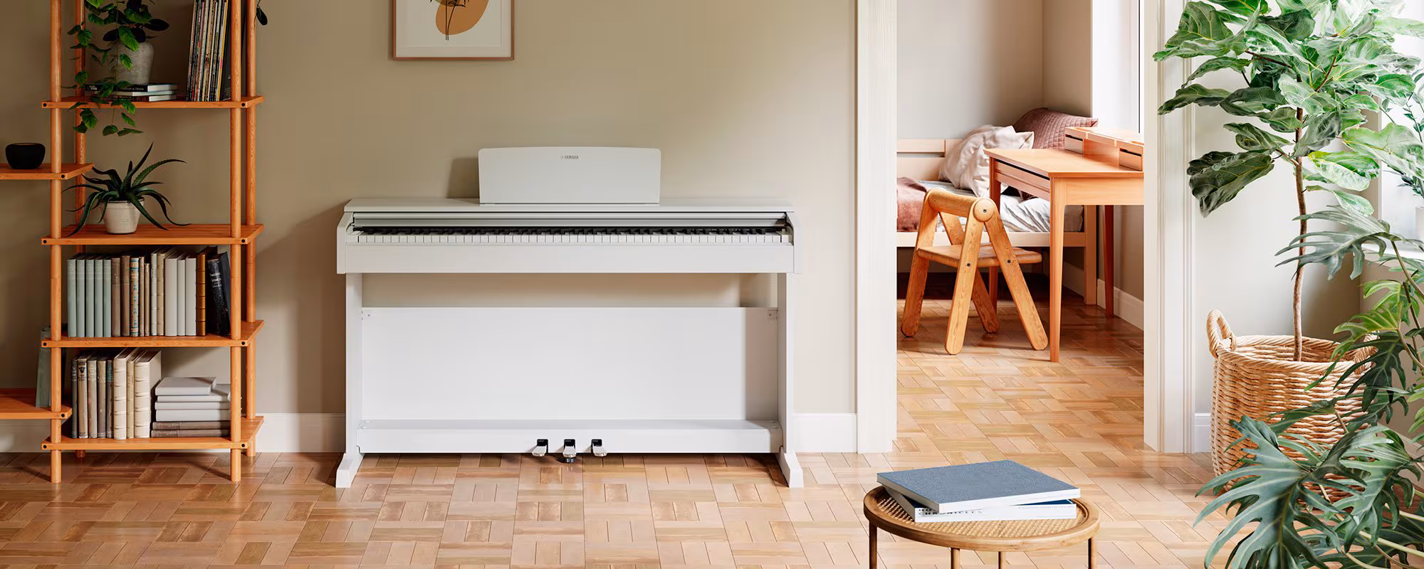 yamaha arius ydp 145 piano numérique meuble