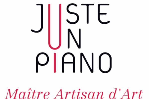 logo jup maitre artisan d'art logo blanc