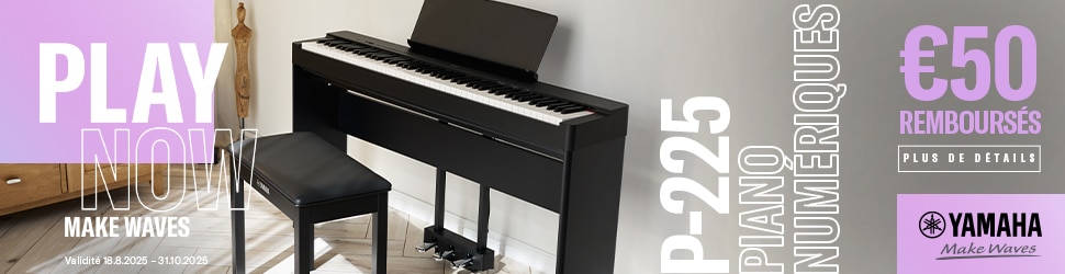 Promo yamaha p225 clavier numérique compact