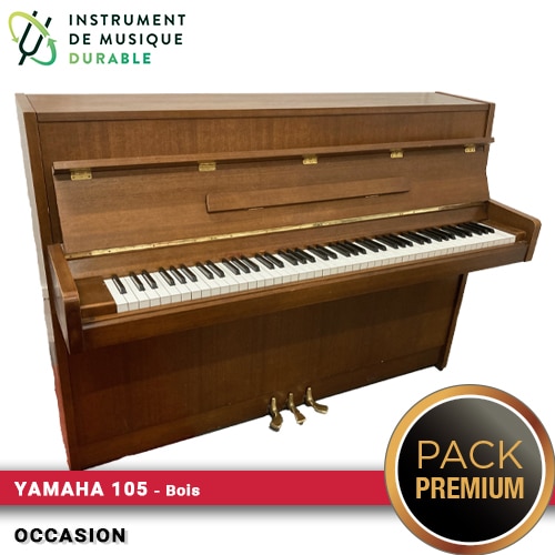 yamaha 105 bois piano droit |pack premium gratuit|