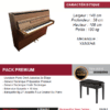 yamaha modèle lu 101 noyer piano droit occasion