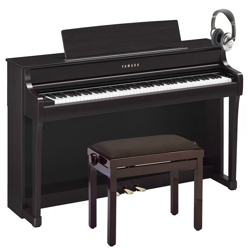yamaha clavinova clp 845 piano numérique meuble