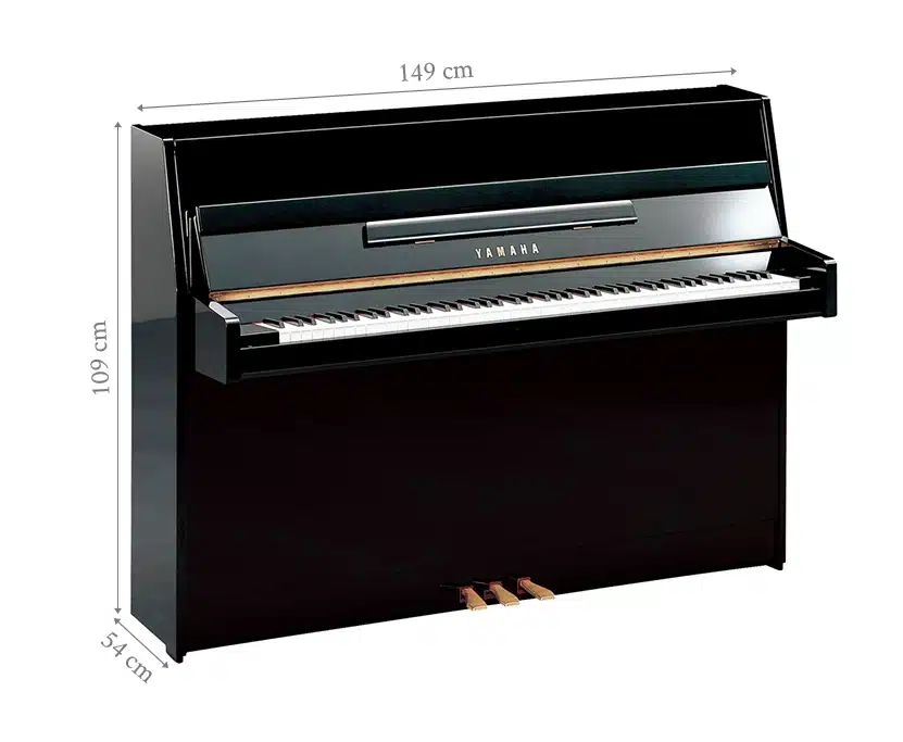 dimensions piano Yamaha B1