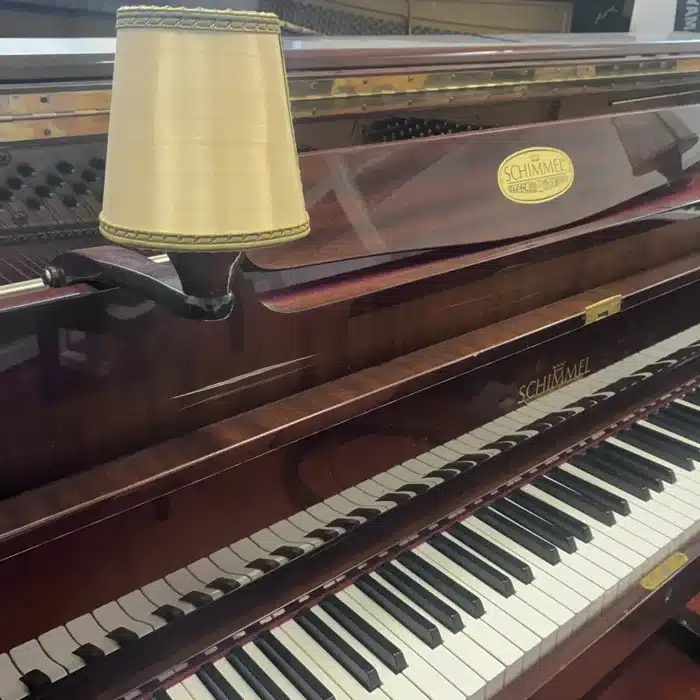 schimmel 112 lampes piano droit d'occasion